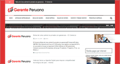 Desktop Screenshot of gerenteperuano.com